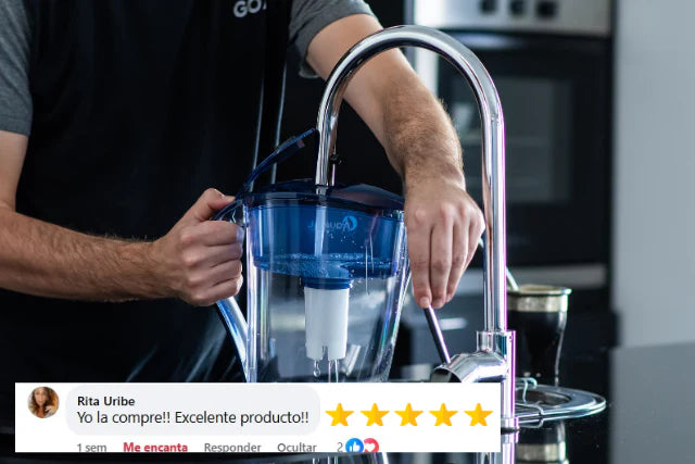 Jarra Purificadora Rose 2,5 L – Con 1 filtro • Aprobada ANMAT