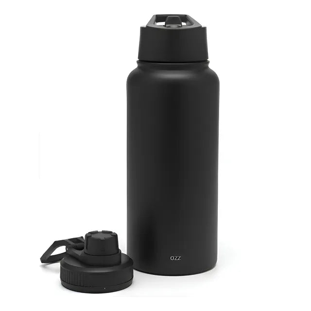 Botella de acero inoxidable Ozz 960mL Negro - 10760.14